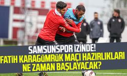 Samsunspor izinde! Fatih Karagümrük maçı hazırlıkları ne zaman başlayacak?