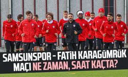 Samsunspor - Fatih Karagümrük maçı ne zaman, saat kaçta? (Samsunspor puan durumu)