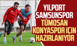 Yılport Samsunspor TÜMOSAN Konyaspor için hazırlanıyor