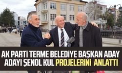AK Parti Terme Belediye Başkan aday adayı Şenol Kul projelerini  anlattı