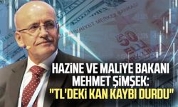 Hazine ve Maliye Bakanı Mehmet Şimşek: "TL'deki kan kaybı durdu"