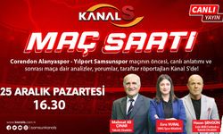 Alanyaspor - Samsunspor maç heyecanı Maç Saati ile Kanal S ekranlarında