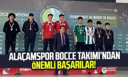 Alaçamspor Bocce Takımı, Türkiye Şampiyonası'nda 2 madalya kazandı