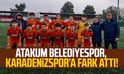 Atakum Belediyespor, Karadenizspor’a fark attı!
