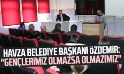 Havza Belediye Başkanı Sebahattin Özdemir: "Gençlerimiz olmazsa olmazımız"