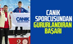Canik Belediyespor Kulübü sporcusundan gururlandıran başarı