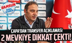 Samsunspor Futbol Direktörü Fuat Çapa'dan transfer açıklaması: 2 mevkiye dikkat çekti!