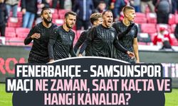 Fenerbahçe - Samsunspor maçı ne zaman, saat kaçta, hangi kanalda? 