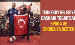 Tekkeköy Belediye Başkanı Hasan Togar'dan spora ve sporcuya destek