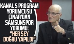 Kanal S program yorumcusu Mehmet Ali Çınar'dan Samsunspor yorumu: "Her şey doğru yapıldı"