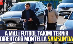 A Milli Futbol Takımı Teknik Direktörü Montella Samsun’da 