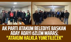 AK Parti Atakum Belediye Başkan Aday Adayı Özlem Maraş; "Atakum halkla yönetilecek"
