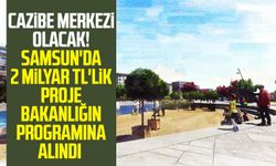 Cazibe merkezi olacak! Samsun'da 2 milyar TL'lik proje Bakanlığın programına alındı