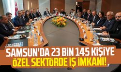 Samsun'da 23 bin 145 kişiye özel sektörde iş imkanı!