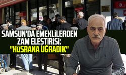 Samsun'da emeklilerden zam eleştirisi: "Hüsrana uğradık"