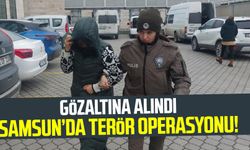 Samsun'da terör operasyonu! Gözaltına alındı