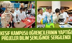 Samsun'da Keşif Kampüsü öğrencilerinin yaptığı projeler bilim şenliğinde sergilendi