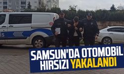 Samsun'da otomobil hırsızı yakalandı