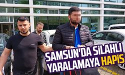 Samsun'da silahlı yaralamaya hapis
