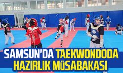 Samsun'da taekwondoda hazırlık müsabakası 