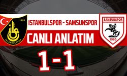 İstanbulspor - Samsunspor maçının canlı anlatımı