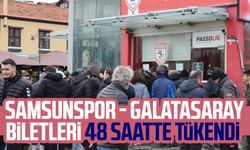 Samsunspor - Galatasaray biletleri 48 saatte tükendi 