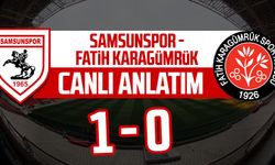 Samsunspor - Fatih Karagümrük maçının canlı anlatımı