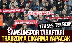 Tek ses, tek renk! Samsunspor taraftarı Trabzon'a çıkarma yapacak 