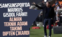Samsunspor'da Markus Gisdol farkı! Alman teknik adam takımı dipten çıkardı