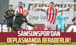 Samsunspor'dan deplasmanda beraberlik!