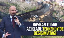 Tekkeköy Belediye Başkanı Hasan Togar açıkladı: Tekkeköy'de değişim atağı