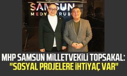 MHP Samsun Milletvekili Prof. Dr. İlyas Topsakal: "Sosyal projelere ihtiyaç var"