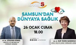 Samsun'dan Dünyaya Sağlık 26 Ocak Cuma Kanal S ekranlarında