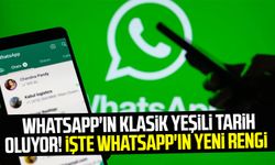 WhatsApp'ın klasik yeşili tarih oluyor! İşte WhatsApp'ın yeni rengi