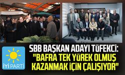 İYİ Parti SBB Başkan Adayı İmren Nilay Tüfekci: "Bafra tek yürek olmuş kazanmak için çalışıyor"
