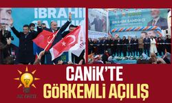 AK Parti Canik Koordinasyon Merkezi'ne görkemli açılış