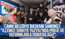 Canik Belediye Başkanı İbrahim Sandıkçı: "İlçemizi Türkiye Yüzyılı’nda proje ve yatırımlarla donatacağız"