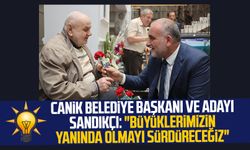 Canik Belediye Başkanı ve adayı İbrahim Sandıkçı: "Büyüklerimizin yanında olmayı sürdüreceğiz"