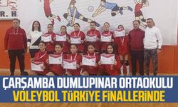 Çarşamba Dumlupınar Ortaokulu Voleybol Türkiye finallerinde