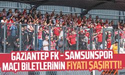 Gaziantep FK - Samsunspor maçı biletlerinin fiyatı şaşırttı!