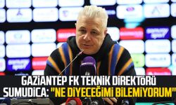 Gaziantep FK Teknik Direktörü Marius Sumudica: "Ne diyeceğimi bilemiyorum"