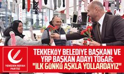 Tekkeköy Belediye Başkanı ve YRP Başkan adayı Hasan Togar: "İlk günkü aşkla yollardayız"