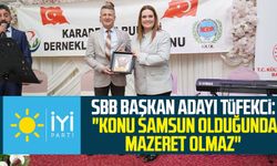 İYİ Parti SBB başkan adayı İmren Nilay Tüfekci: "Konu Samsun olduğunda mazeret olmaz"
