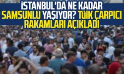 İstanbul'da ne kadar Samsunlu yaşıyor? TÜİK çarpıcı rakamları açıkladı: Samsun ilk 10'da