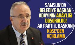 Samsun'da Belediye Başkan adayının adaylığı düşürüldü! AK Parti İl Başkanı Mehmet Köse'den açıklama
