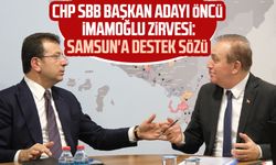 CHP SBB Başkan Adayı Cevat Öncü - Ekrem İmamoğlu zirvesi: Samsun'a destek sözü