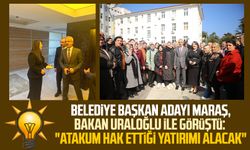 AK Parti Belediye Başkan adayı Özlem Maraş, Bakan Uraloğlu ile görüştü: "Atakum hak ettiği yatırımı alacak"