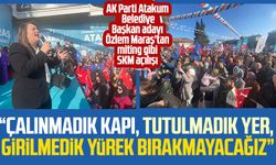 AK Parti Atakum Belediye Başkan adayı Özlem Maraş'tan miting gibi SKM açılışı
