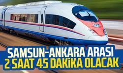 Hızlı tren Karadeniz'e geliyor! Samsun-Ankara arası 2 saat 45 dakika olacak