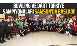 Bowling ve Dart Türkiye Şampiyonaları Samsun'da başladı!